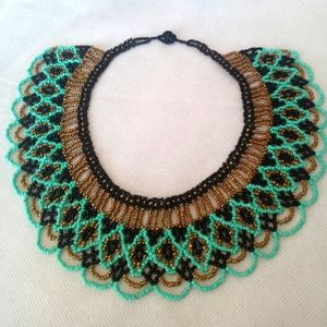 Beaded Necklaces handmade in Ecuador, assorted colors